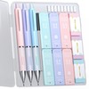Four Candies Pastel Mechanical Pencils Set, Cute Colors, 3-Pack 0.5,