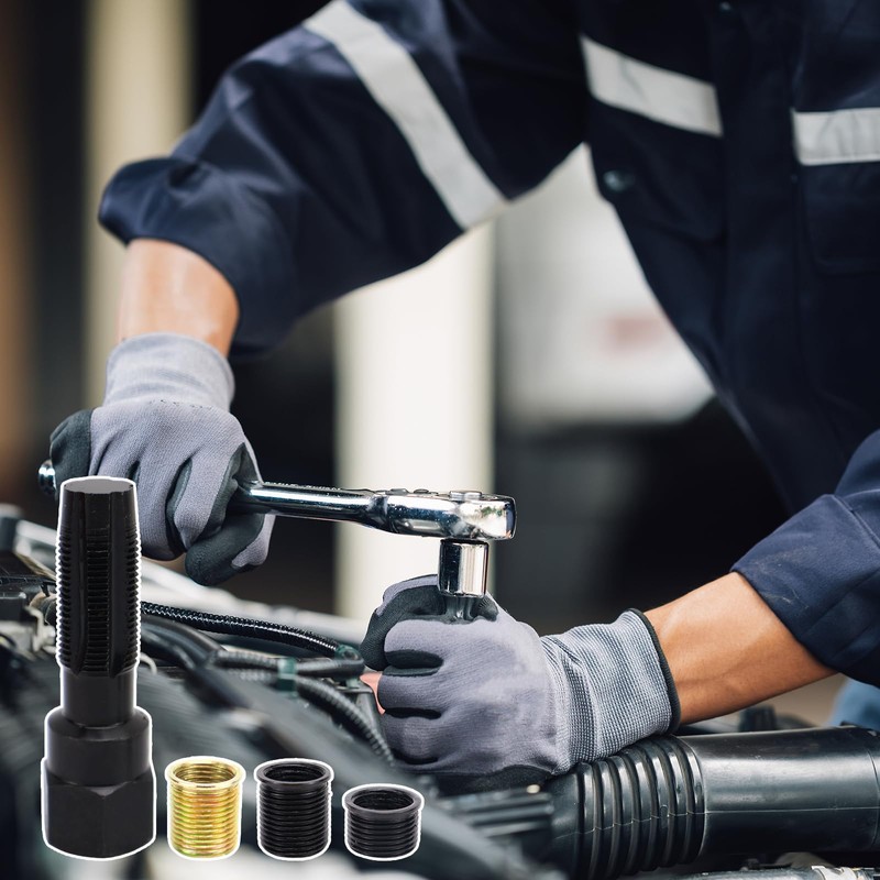 NCTNCX Spark Plug Thread Repair Kit 16 Pieces M14 x