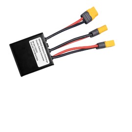 Aepiraza Electric Bike Dual Battery Discharge Converter, 20V-72V DC Double Battery Parallel Connector Adapter with XT60 Plug (20A)