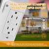 Ehaho Porch Lights with Outlet, Dusk to Dawn Outdoor Light