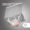 MARS GAMING MCPU-X5ARGB, CPU Cooler 280W TDP, 5x New Generation