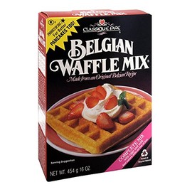Classique Fare Mix Waffle Belgian