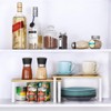 NEX Kitchen Cabinet and Counter Shelf Organizer, Stackable & Expandable,