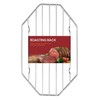HIC Kitchen Roasting Octagonal Baking Rack, Chrome-Plated Steel Wire, Fits