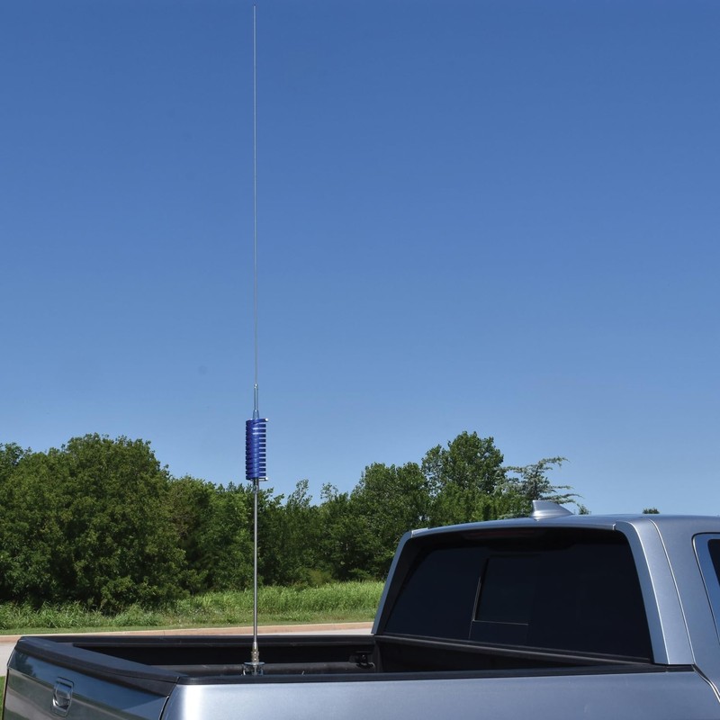 Browning BR-92-BL BR-92 68-in. 15,000-Watt Flat-Coil CB Antenna with 16-in.