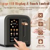 SEEDEEM Toaster 2 Slice with Touch Screen, Faster Heating Speed,