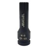 JEUCLEL M18 Triple Square Impact Spline Bit Socket, 18mm Metric