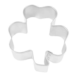 (1Pcs) Large Shamrock Cookie Cutter 5.5'' Metal