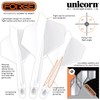Unicorn Forge Dart Flights, White, M