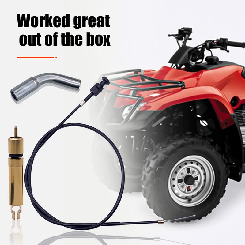 Choke Cable and Starter Valve Plunger Kit Compatible With Honda