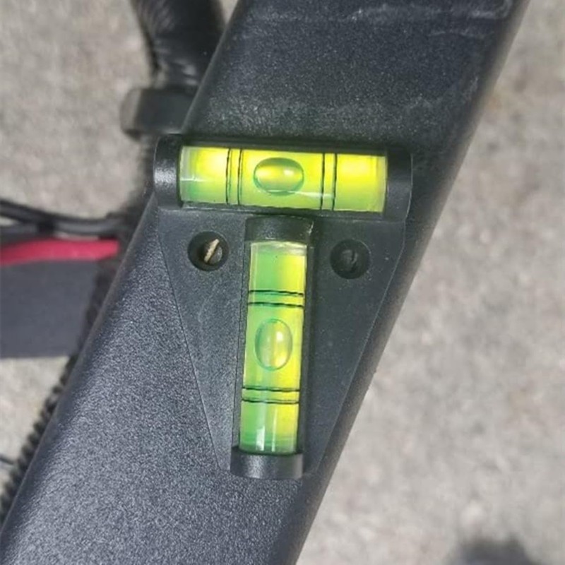 LAIESYA 4Pcs RV T Level Cross Check Levelers Bubble Levels