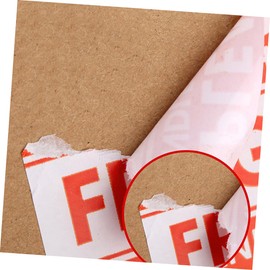 Operitacx 2 Rolls Moving Labels Packaging Moving Labels for Cardboard Boxes Fragile Tape Sticker Copper Plate Package Stikcer Coated Paper Sign