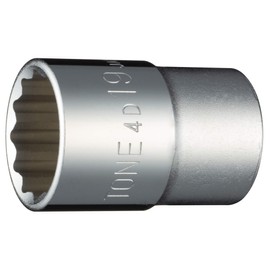Tone Socket (12 Angle) 4D-19 Insertion Angle 12.7 mm (1/2 mm), Double Side Width 0.7 inches (19 mm)