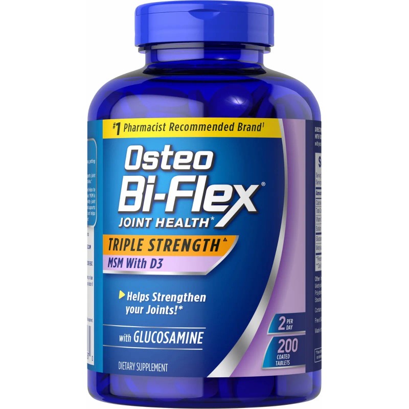 Osteo BiFlex 200 Tablets SEALED OSTEO BI-FLEX Triple Strength Glucosamine