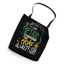 Jamaican Traditional Cuisine Food Lover Ackee & Saltfish Tote Bag
