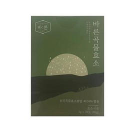 Bareun Grain Enzyme 3g x 30 packets 1 box (AD) / 바른곡물효소 3g x 30포 1박스 (AD)