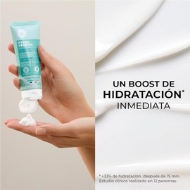 Yves Rocher Mascarilla Facial Hidratante SOS - Mascarilla de Crema Fundente con Planta Edulis - Todo Tipo de Piele - Aporta Frescura, Confort y Lumino
