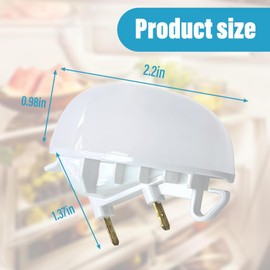 2PK W11251749 W11602886 W11549780 Refrigerator LED Freezer Light Bulb Fits for Whirlpool Kenmore Amana Refrigerator Freezer Light Bulb Replacement for W11449273 W11520324 AP6986570 W11468934 AP7014432