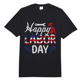 Happy Labor Day for Labor Day Celebration Comfort Colors Adult Heavyweight T-Shirt