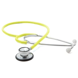 American Diagnostic ADC670NY Proscope 670 Dual-Head Adult General-Exam Stethoscope, 32" Length, Neon Yellow