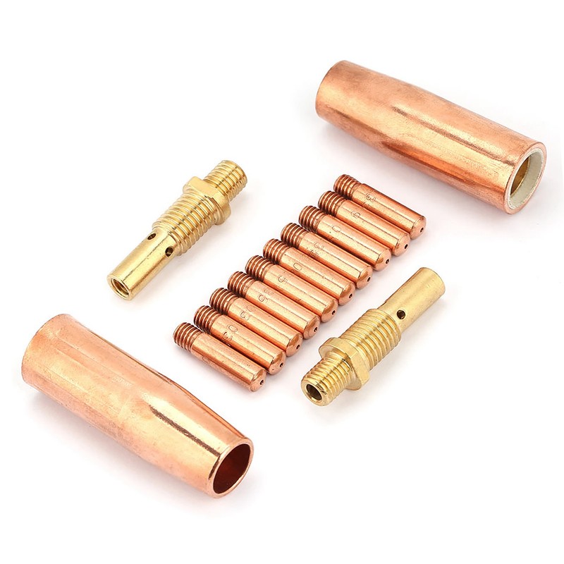 14 pcs/set Nozzle Diffuser Tip Kit for Tweco MIG Welding