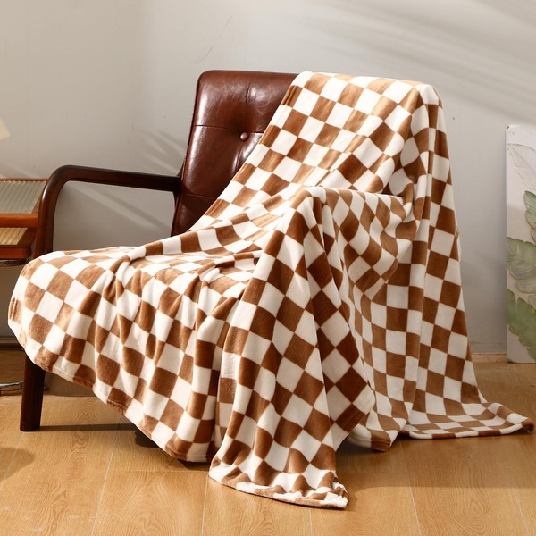 Preboun 6 Pcs Flannel Throw Blanket 285 GSM Warm Fleece