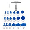 Car Dent Puller, T-shaped Handle Dent Removal Tool with 18pcs Glue