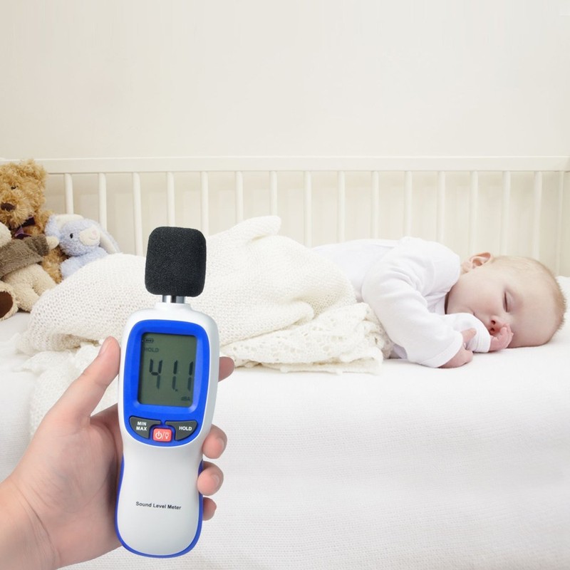 Sound Level Meter, Portable Digital Sound Level Meter for Noise