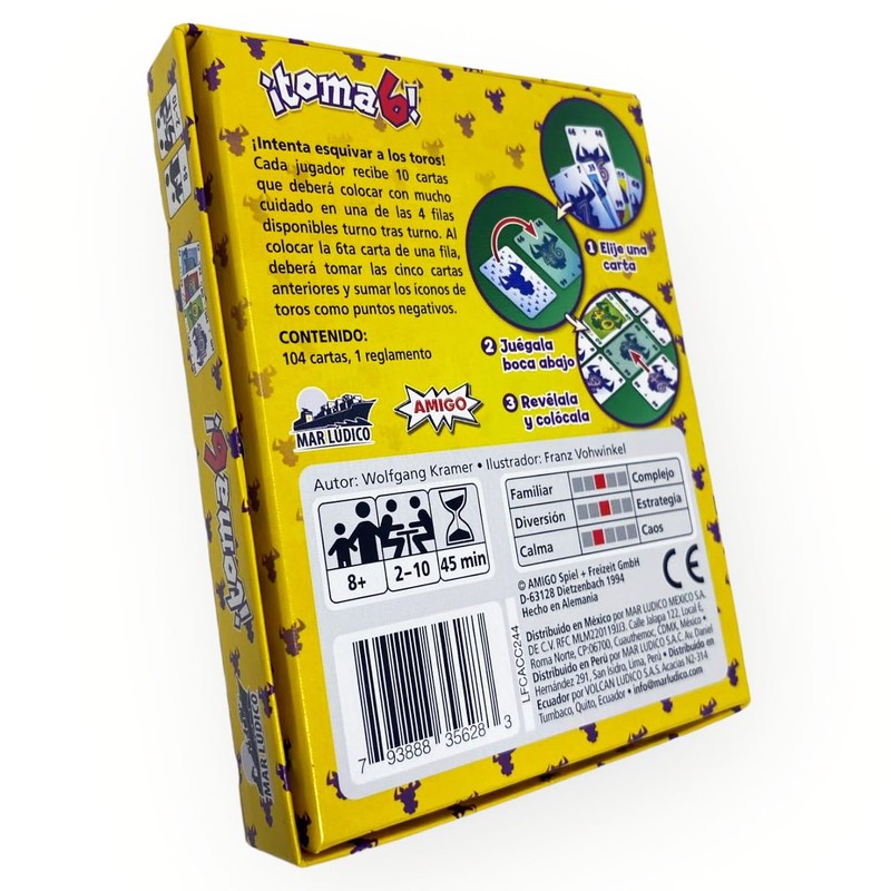 MAR LÚDICO - Juego de Mesa en Español - Toma