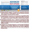 Advanced Kidney Essentials Multivitamin. Kidney Support Supplement for Complete Kidney