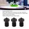 3 Pcs 3D Printer Nozzle 0.4mm M6x12.5mm High Temperature Resistance