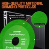 4.5" Glass Cutting Disc, 3Pcs Diamond Saw Blade for Angle