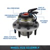 Bodeman 515020 Front Wheel Hub & Bearing Assembly for 1999-2002
