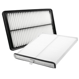 BESTWELL4U Comb Cabin Engine Air Filter for Mazda CX5 2025 2024 2023 2022 2021 2020 2019 2018 2017 2016 2015 2014 2013 (Except Turbo)