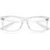 COASION Clear Glasses for Women Men Square Frame Fake Non-prescripti