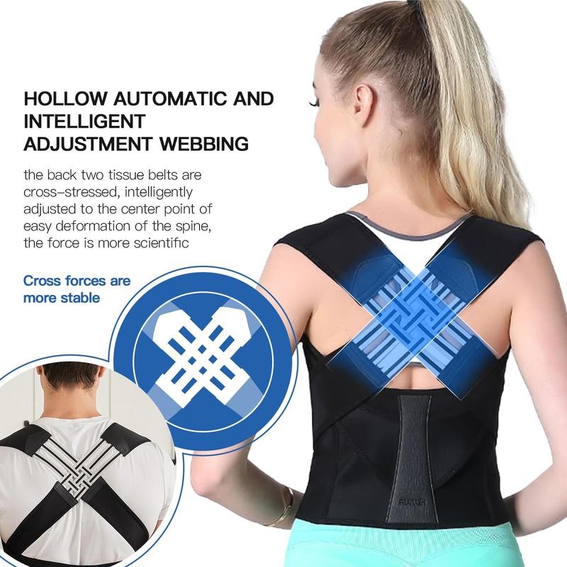 Adjustable Shoulder Posture Brace, Back Straightener Posture, Used for Middle