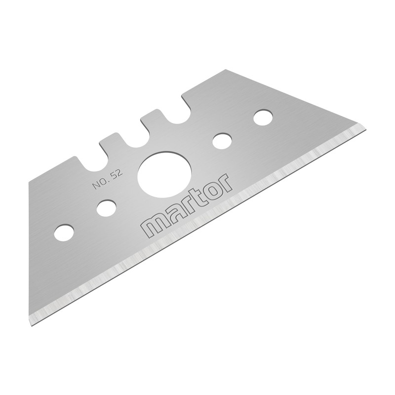 Martor 52.70"No.52" Trapezoid Blade, Silver set of 10
