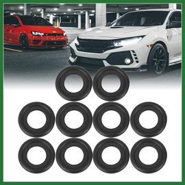 Motoforti 10pcs M11 Car Oil Drain Plug Gaskets Replacement 12616850 3536966 Long-lasting