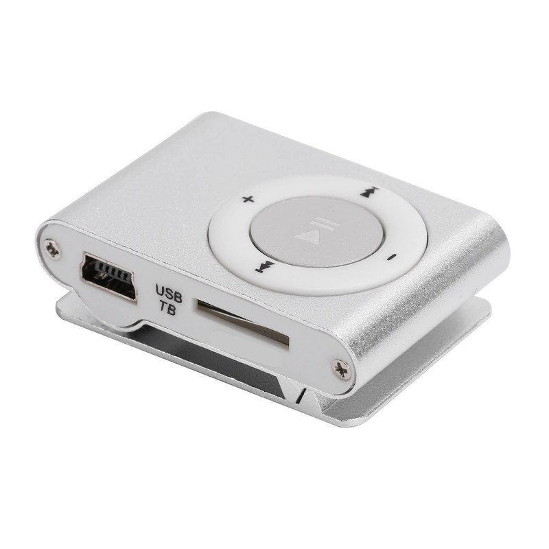 MP3 Music Player Set, 2pcs Portable Aluminum Alloy Digital Music