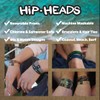 Hip Heads Thick Hair Ties for Men | Durable Hair