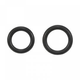 sourcing map Nitrile Rubber O-Rings 8.5mm 9.5mm OD 5.5mm 6.5mm ID 1.5mm Thick Seal Gasket, Black 100in1 Set