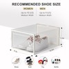 Kuject Large Shoe Organizers Storage Boxes for Closet, 12 Pack