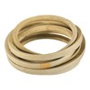 sourcing map 5LK1700 Cord Belt Grey, 5/8" x 170" Lawn