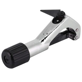 Keenso Mountain Bike Fork Cutter, Mountain Bike Handlebar Headset Seat Post Cutter Double Roller Positioning Cutter for 6-42 mm Tube
