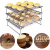 Aleissi Rejilla Enfriadora Tres Chariola Galletas Pastel Reposteria