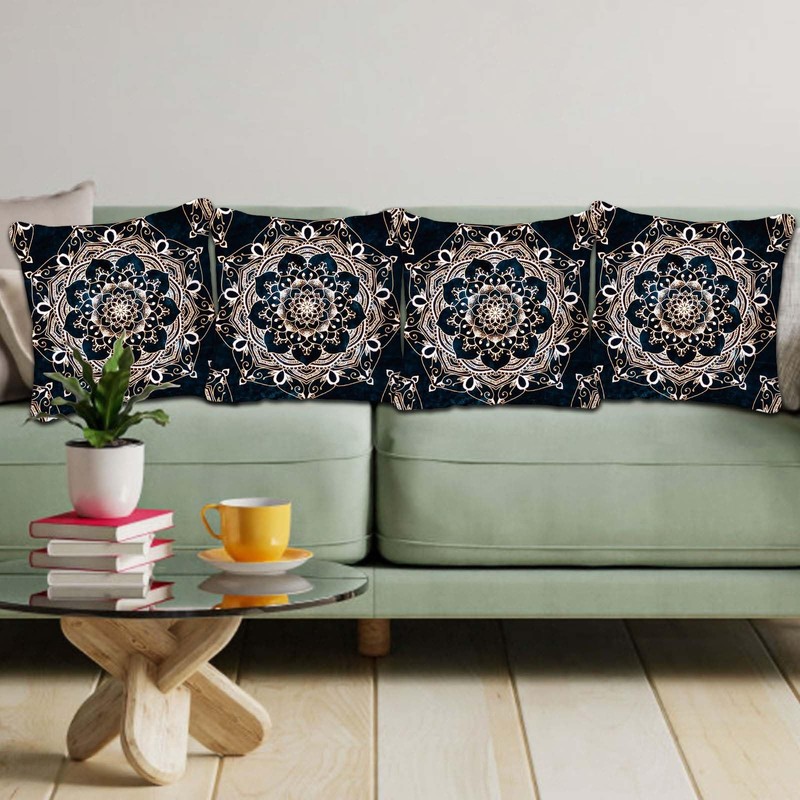 Betadistor Black Cushion Covers 4 Pack 45 x 45 cm