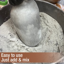 Akona Concrete & Mortar Color - Pigment Powder, Color & Dye Concrete, Ready to Use, Add to Mix, Synthetic Iron Oxide (10 Ounce, Terra Cotta, 1)