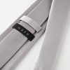 Ojier Men's Necktie, 100% Silk, Jacquard Tie, Solid Color, Gift,
