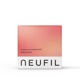 Nefil Neufil Eye Palette 02 Baby Cheek (Baybeek): Juwatto Ruddy Coral