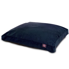 Navy Villa Collection Medium Rectangle Pet Dog Bed